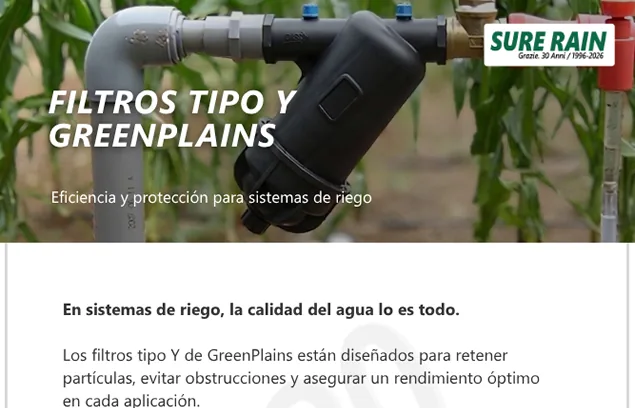 Filtros Tipo Y GreenPlains