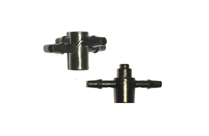 Conector para Goteros anti-drenante de 2 y 4 salidas