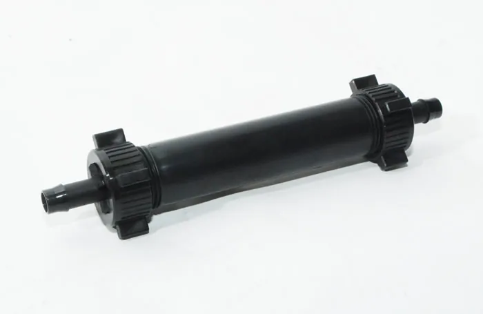 RSPD-9213 Filtro en línea plástico, malla plástica, espiga x espiga